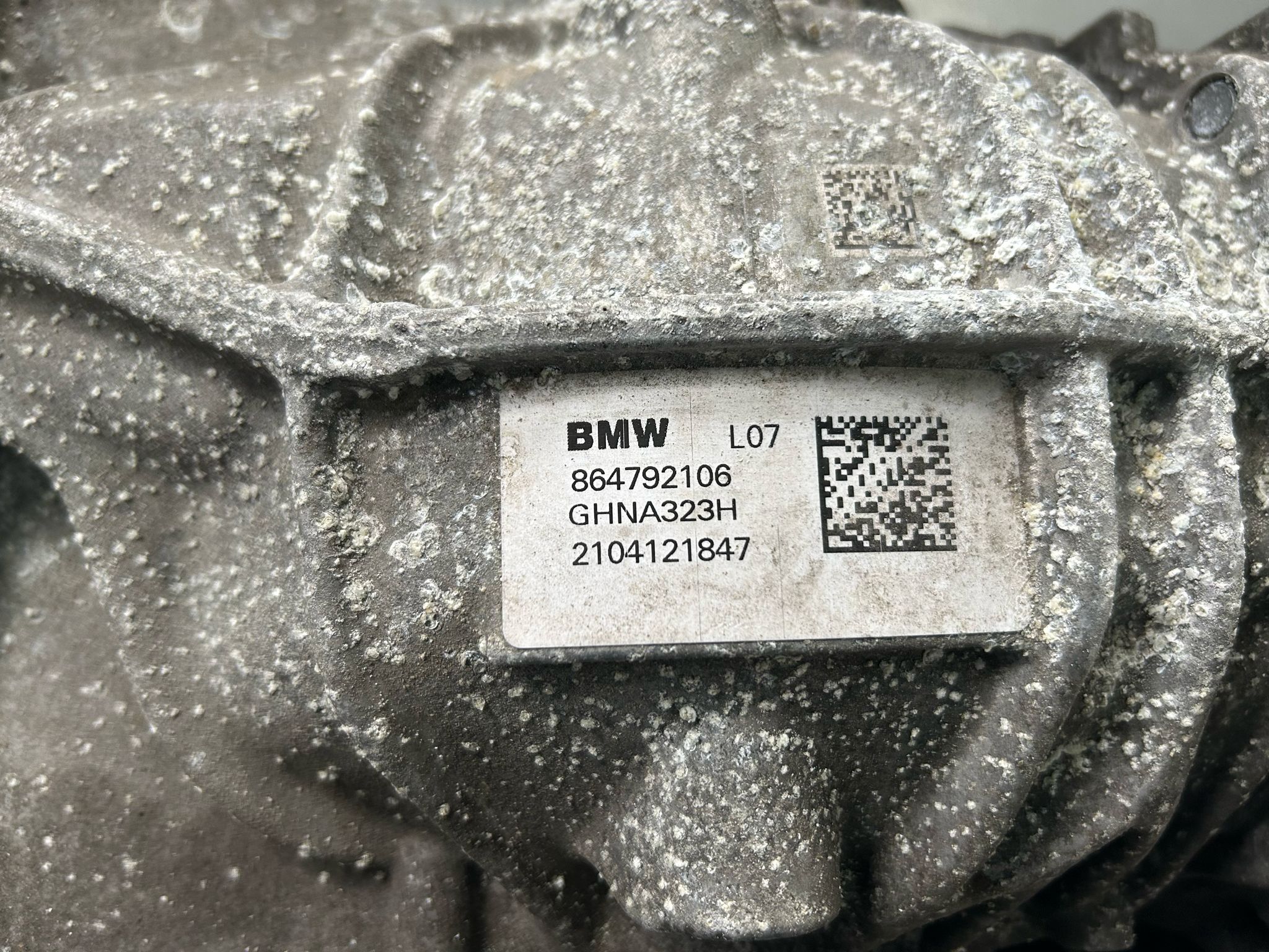 BMW 320e B48X G20 Differential 33108647921