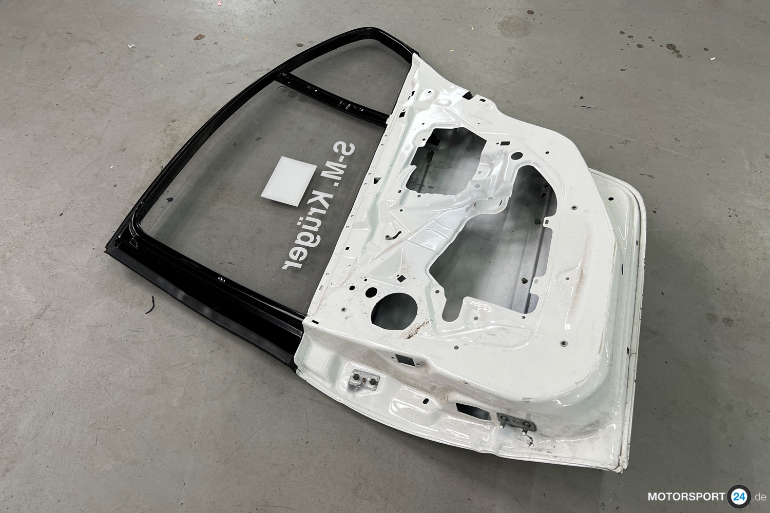 Türen Blech vorne hinten mit Lexan Scheiben BMW E46 320i WTCC