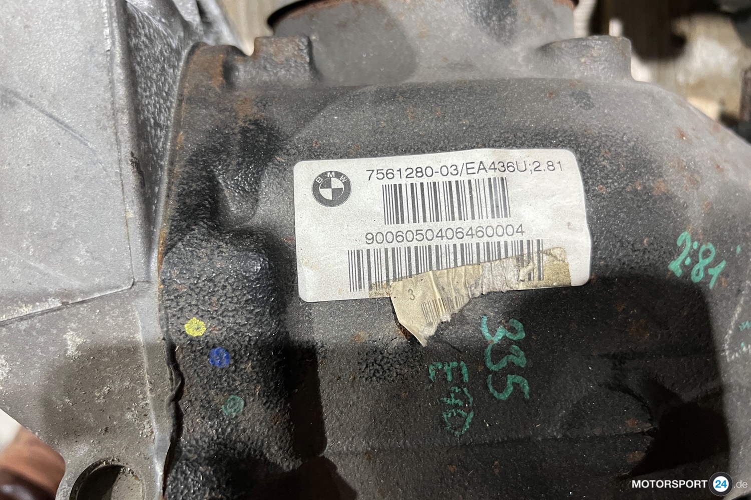 Differential BMW E90 335i 2,81