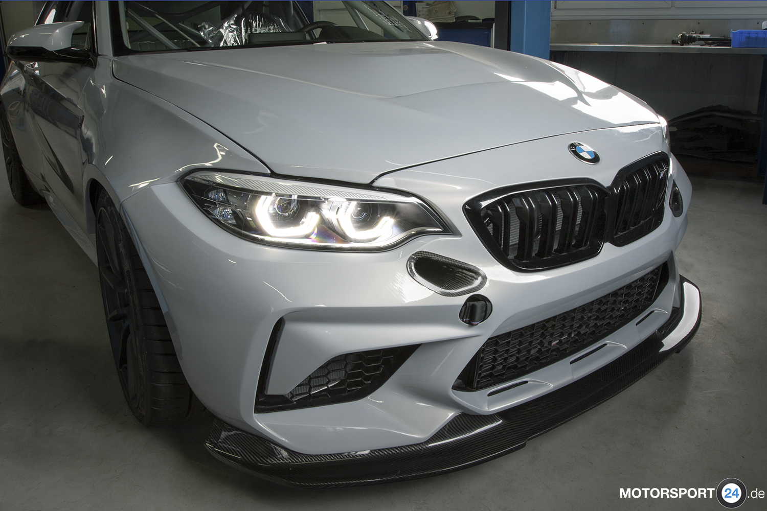 BMW M4 GT4 Luftführung