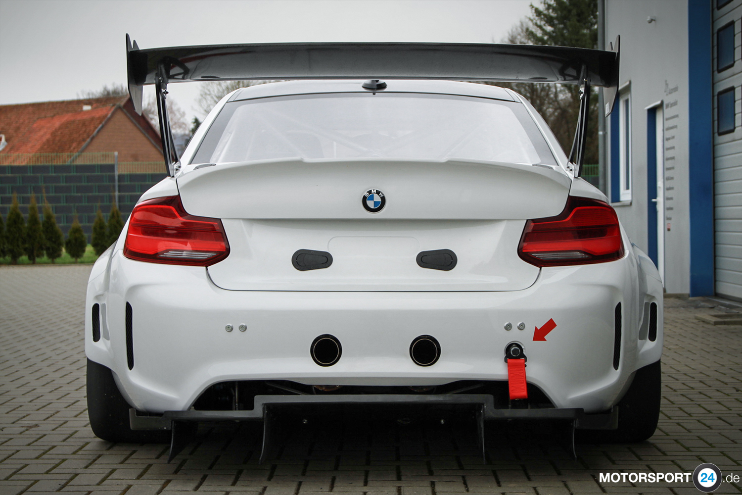 BMW M2 GTR Heckdiffuser