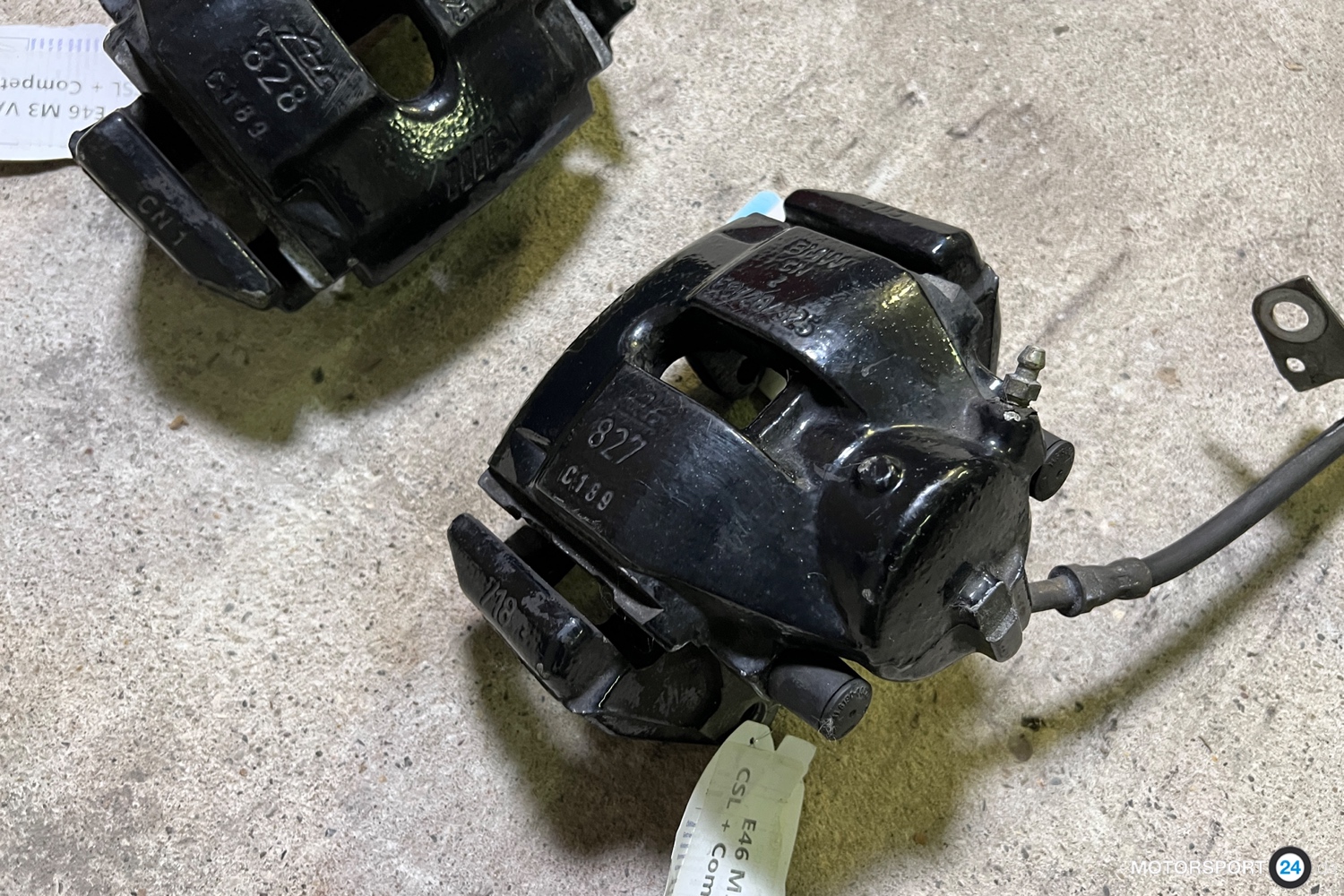 Bremssättel vorne M3 E46 CSL und Competition